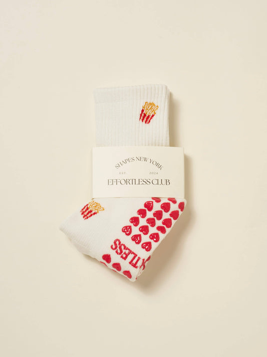 π French Fries Grip Sock