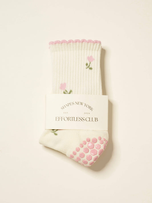🌷 Tulip Petal Grip Sock