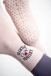 Latinas Love Pilates Grip Socks