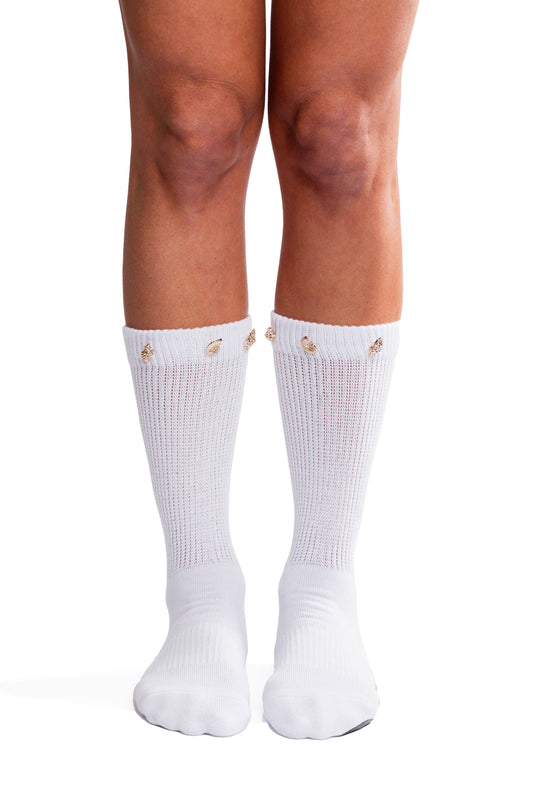Seashell Grip Sock