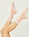 The Floral Grip Sock