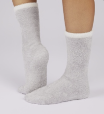 Lounge Grip Socks - Soft Slate