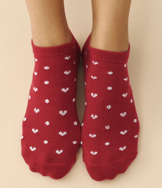 Speckled Ruby Heart Classic Low Rise