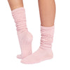 TAVI Stacy Slouch grip socks in Fleur Heather - product view