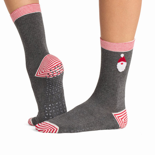 TAVI Santa Stripe grip socks – product view