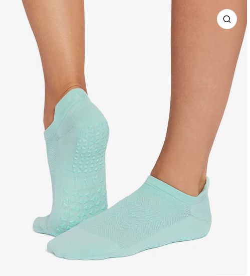 Savvy Tec Grip Socks - Aquamarine