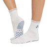 Tavi Aria Grip Tulle Ruffle Sock - Ash Bloom