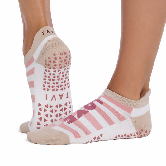 Savvy Grip Socks - Love Stripe