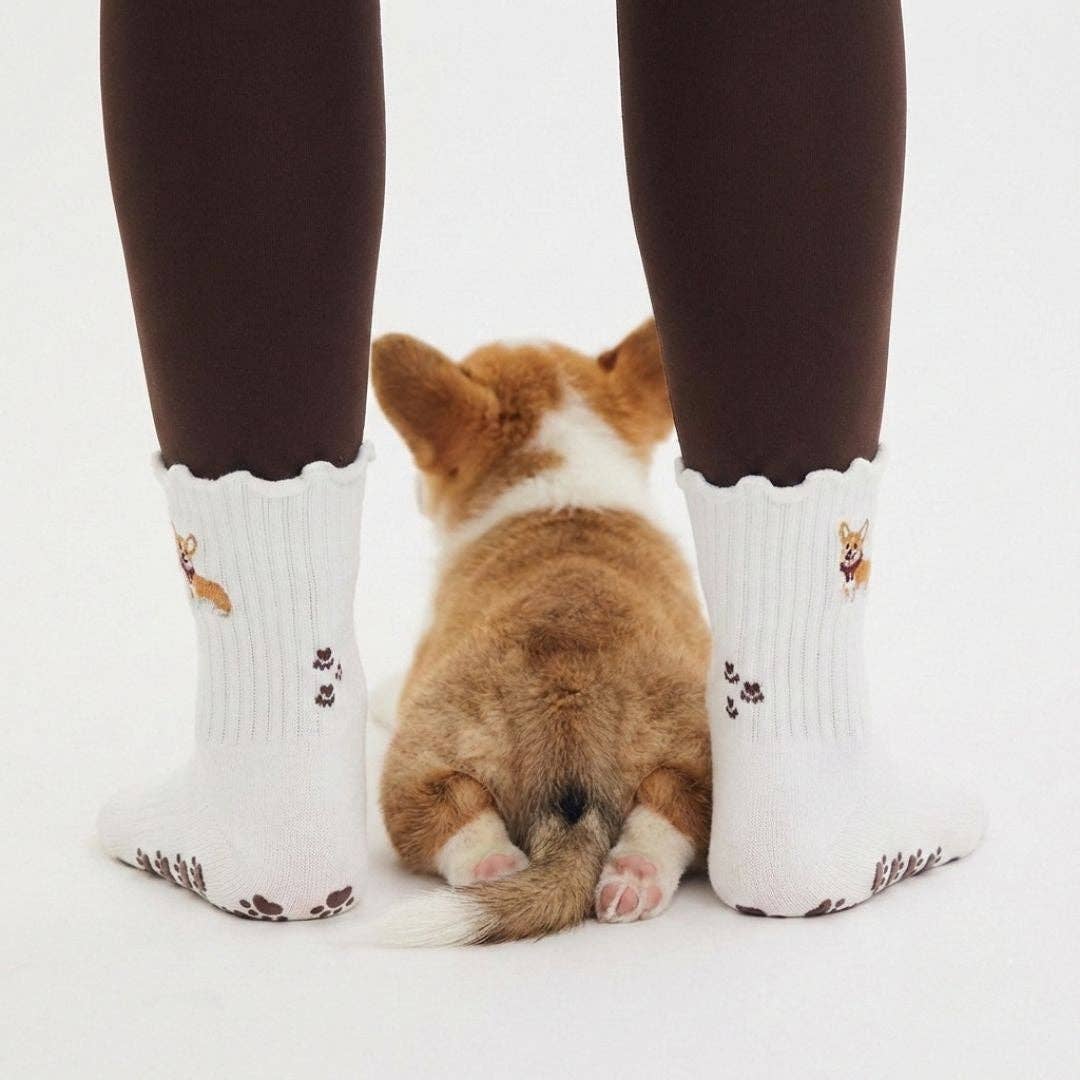 🐾 Animal Love Grip Socks