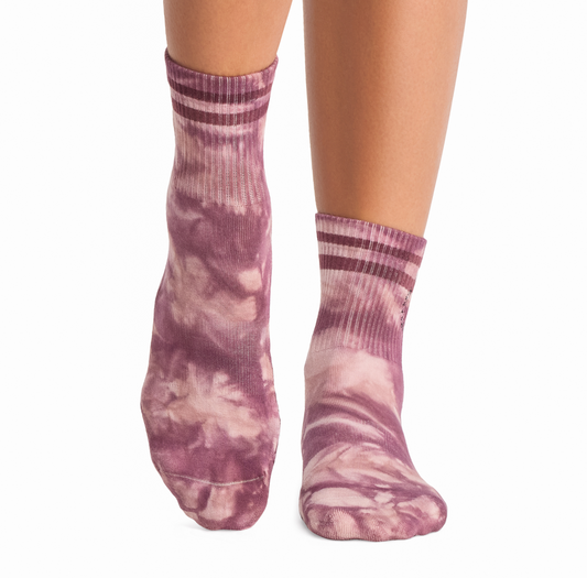 Aria Grip Socks – Harvest Tie Dye