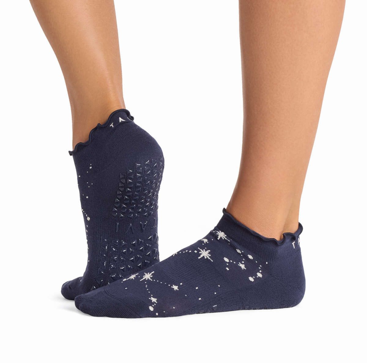 Cora Ruffle Grip Socks – Star Charts