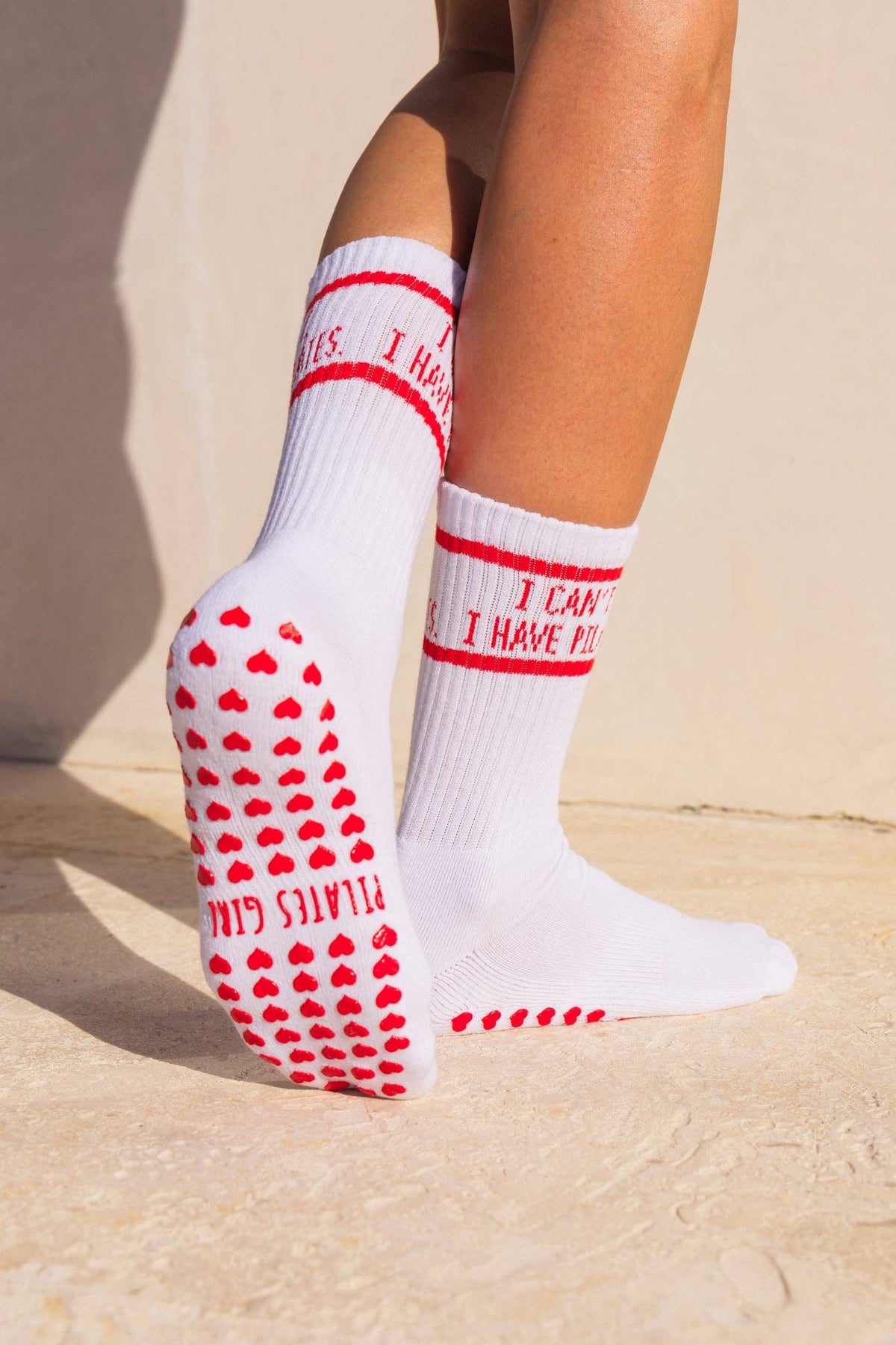 I Can't. I Have Pilates. Grip Socks