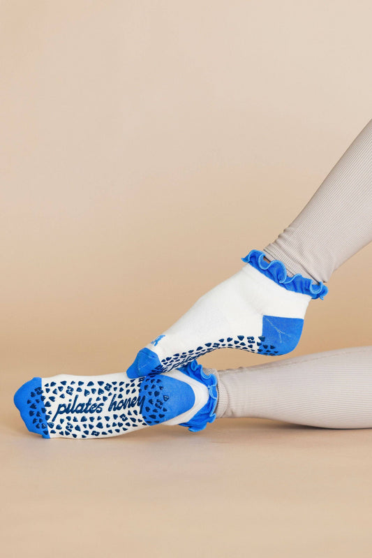 Ciao Bella Ruffle Ankle Grip Sock
