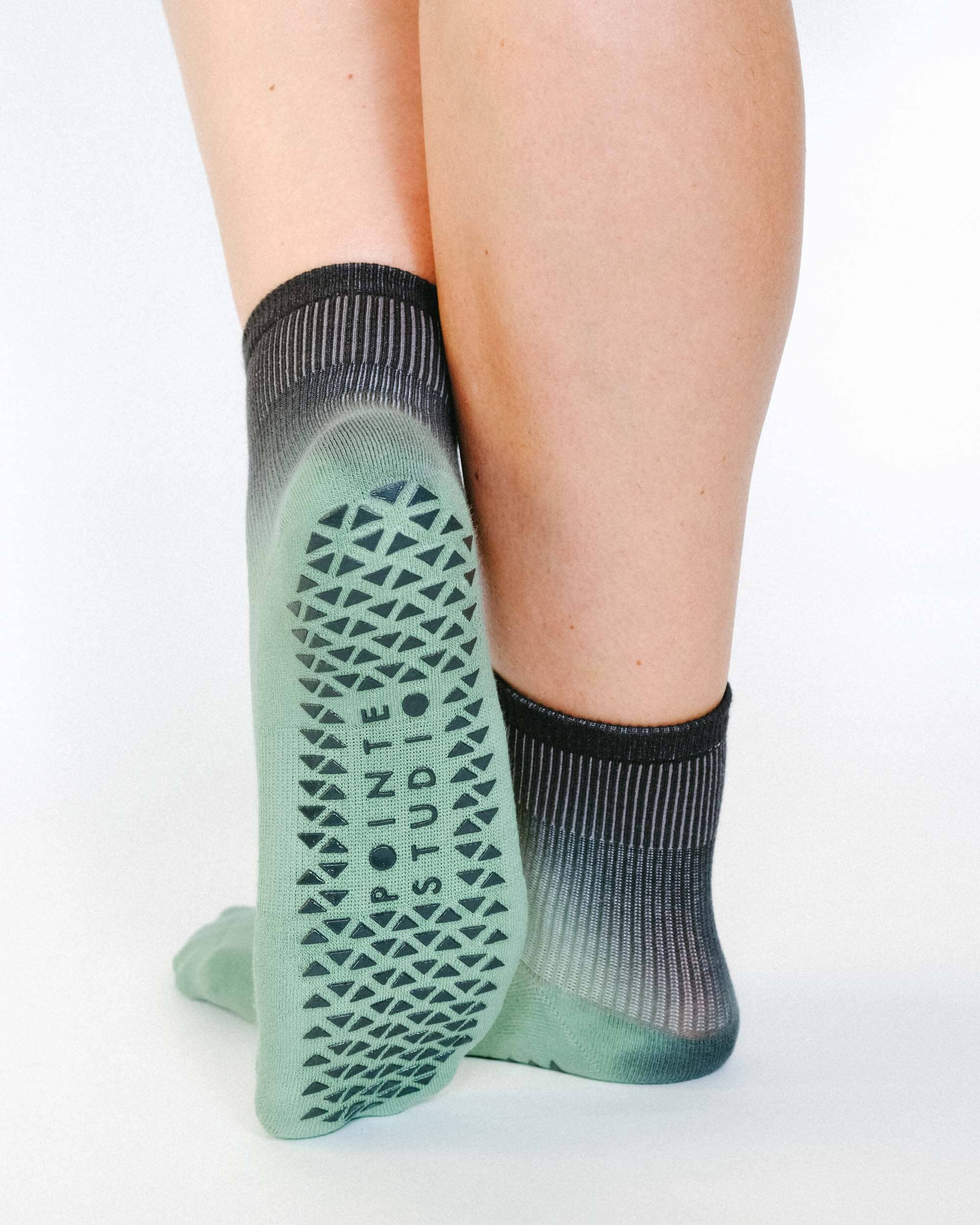 Cameron Ankle Grip Sock | Sage