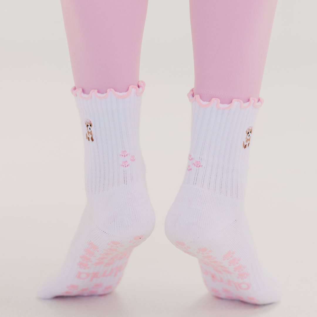 Poodle Pilates Socks