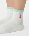 Catch Ankle Grip Sock | Shrimp