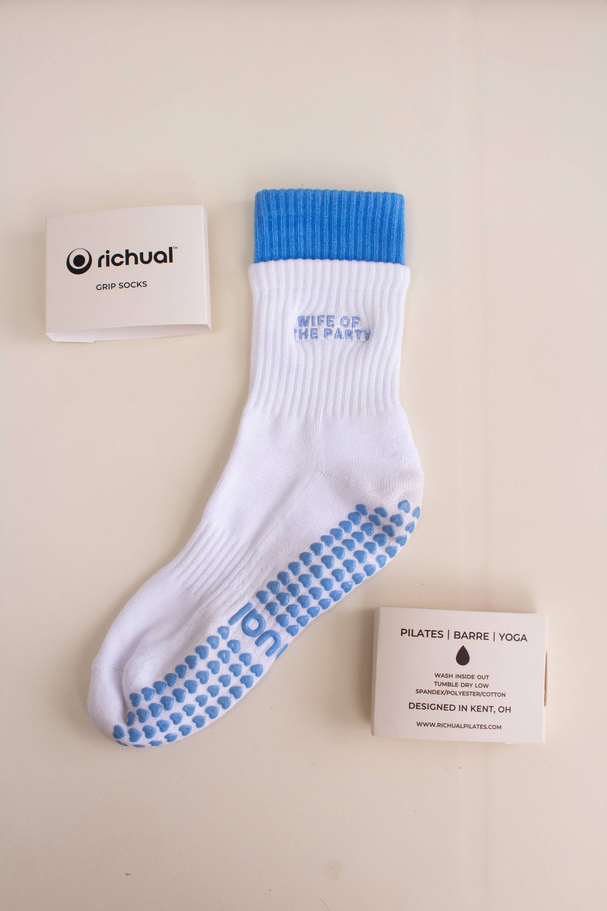 Wife of The Party Grip Socks
