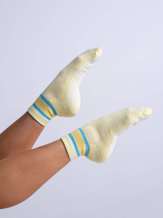 Quarter - Yellow + Yellow/Blue Stripe