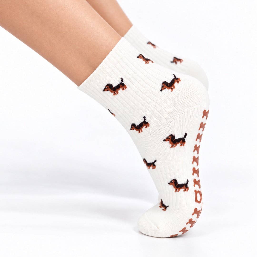 The Dachshund Grip Sock