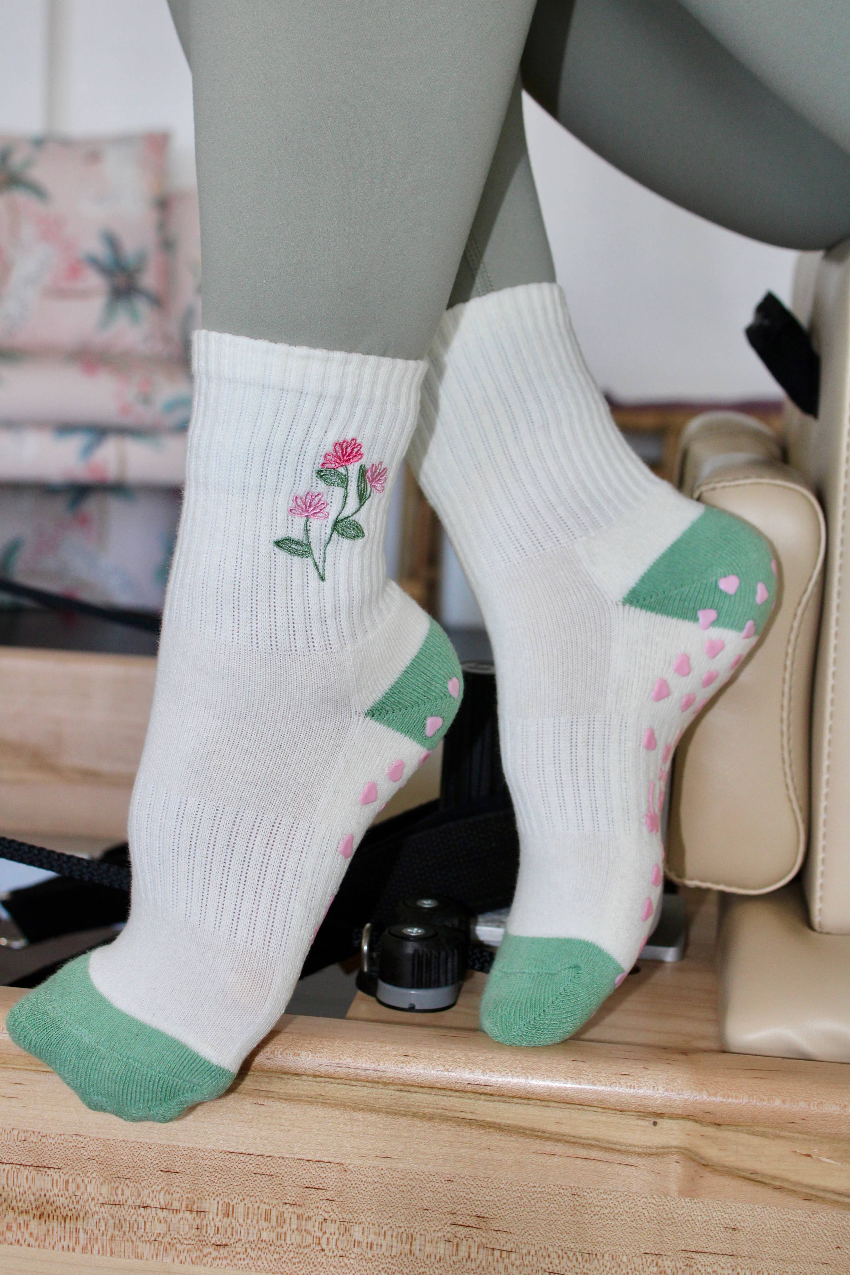 Flower Power Grip Sox