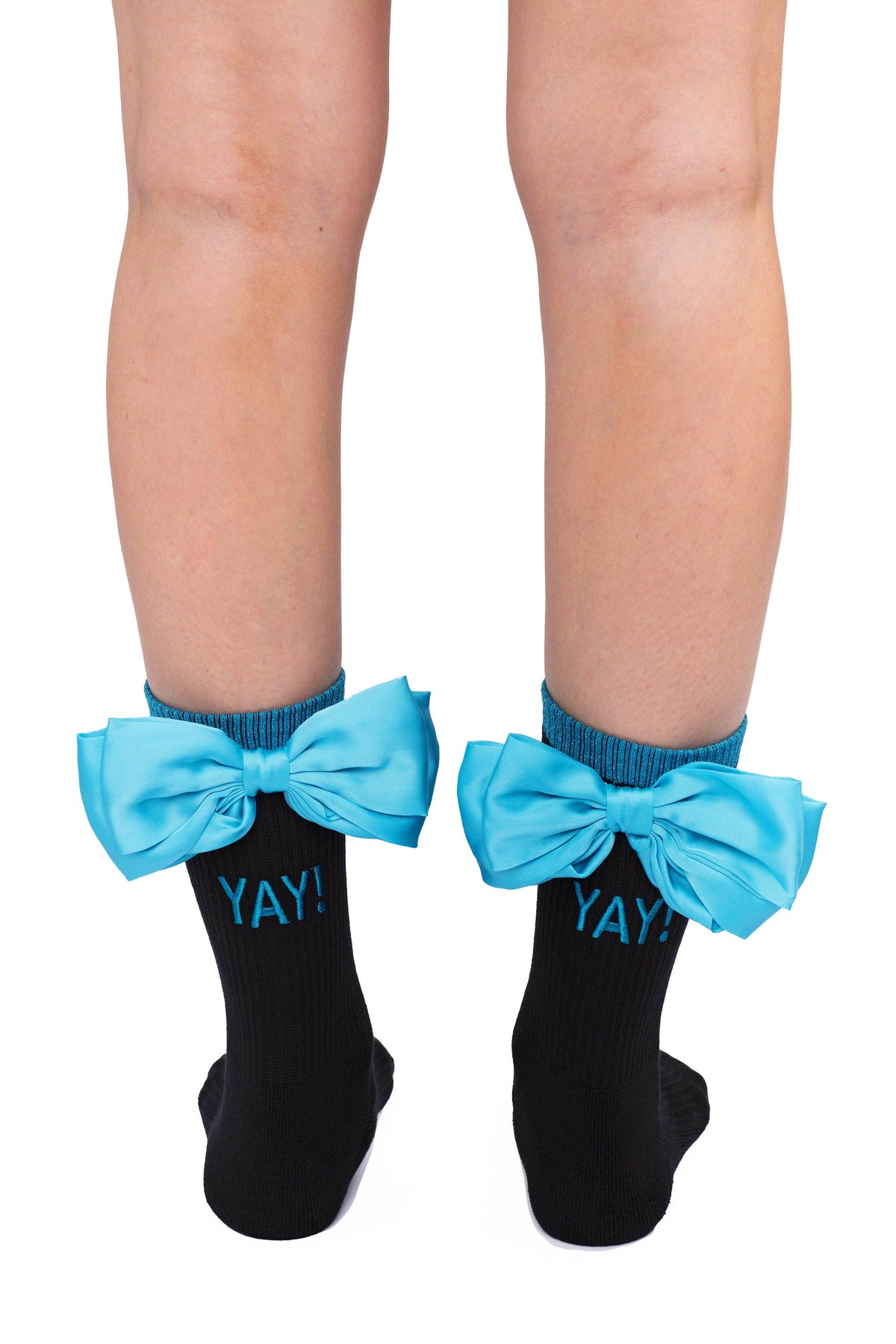 Meaghan Murphy x Arebesk Yay Bow Crew Grip Sock