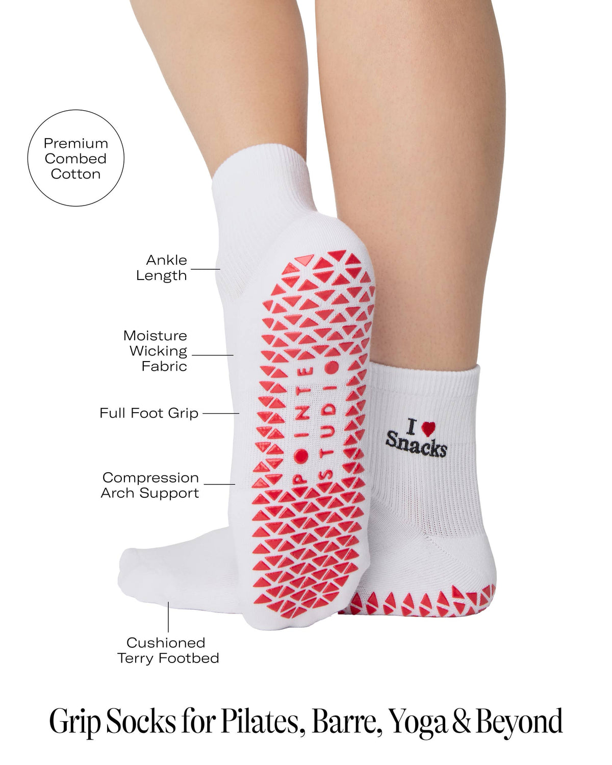 Snacks Grip Sock