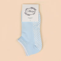 Maison Joie Muse Shortie Grip Socks - Pale Blue