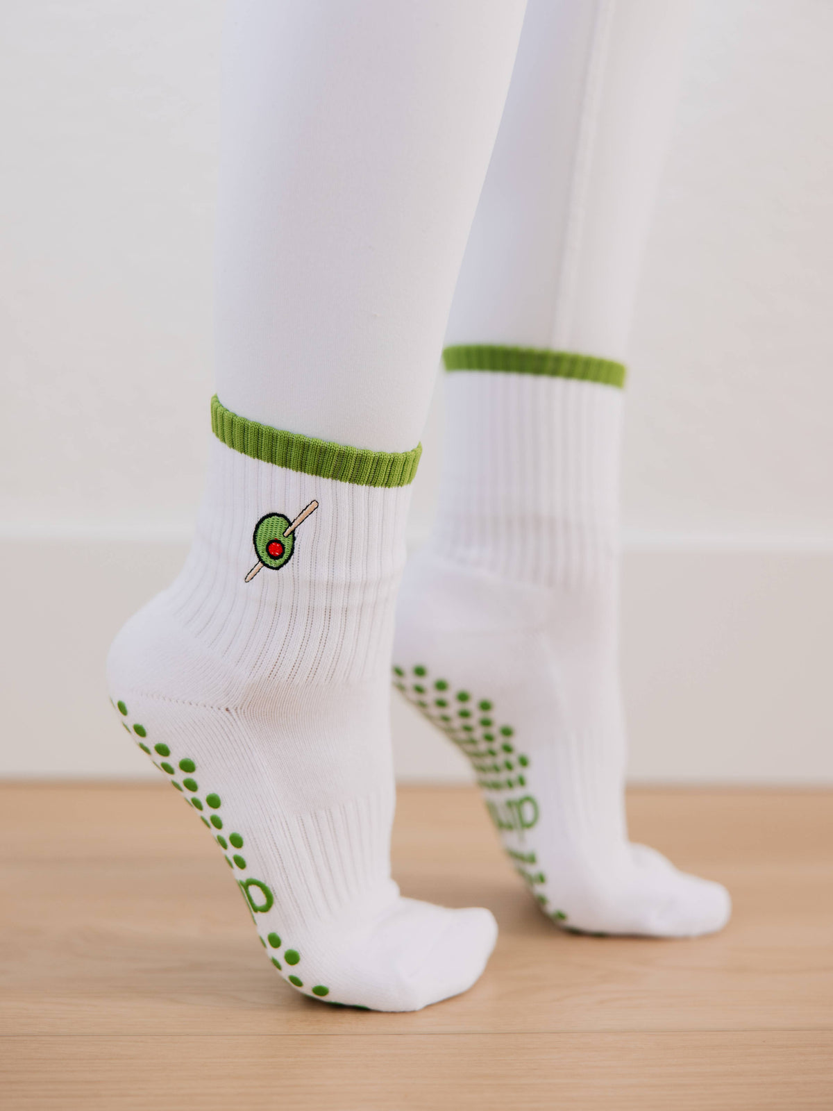 Olive You Pilates Socks