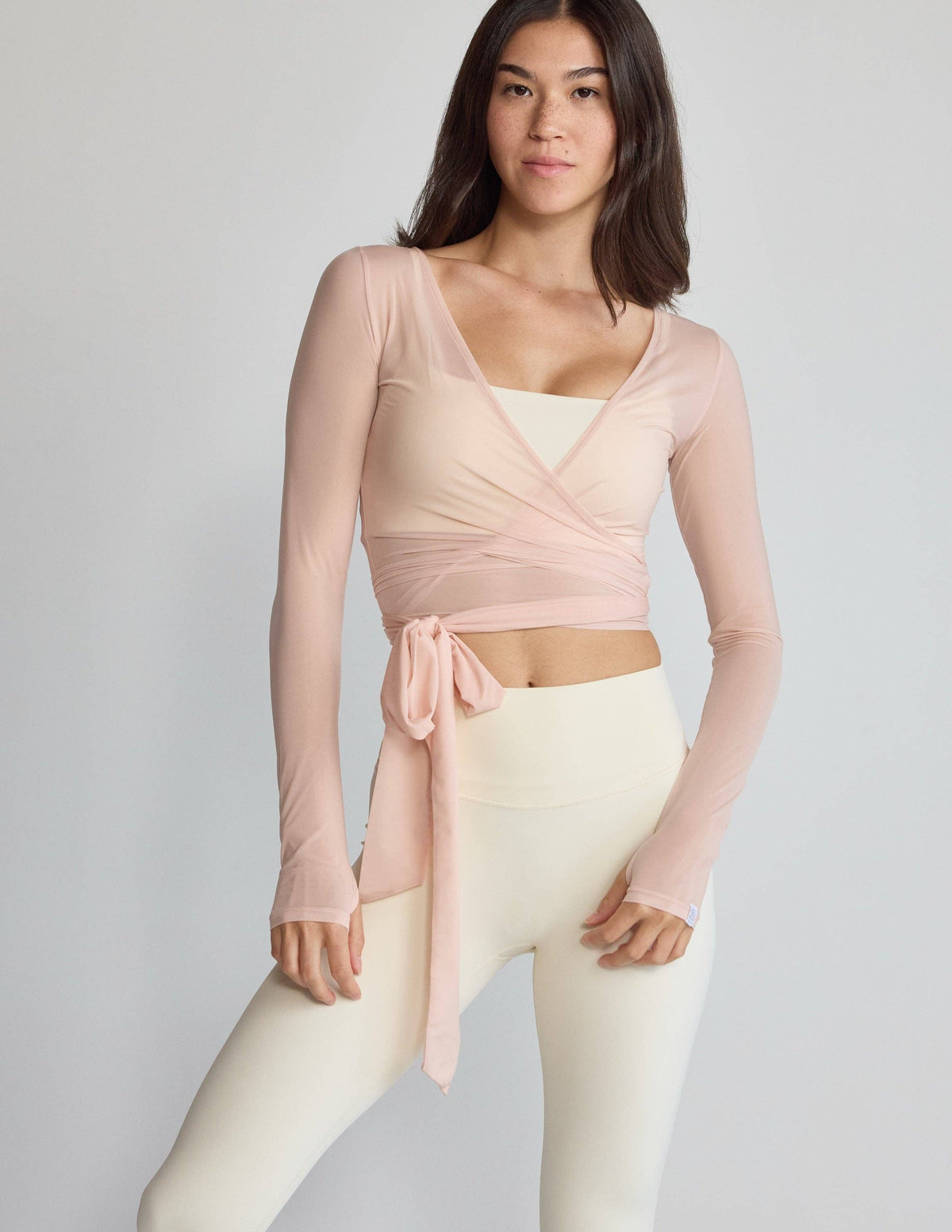The Ballet Mesh Wrap - Ballet Pink