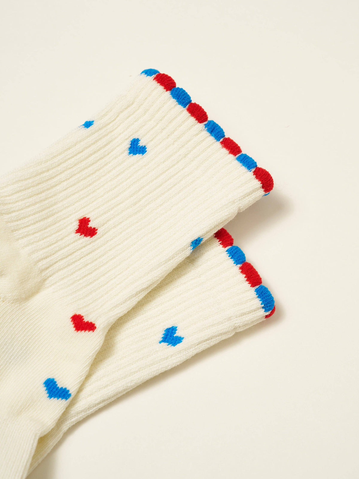 🇺🇸 USA Mini Heart Petal Grip Sock, Pilates Socks