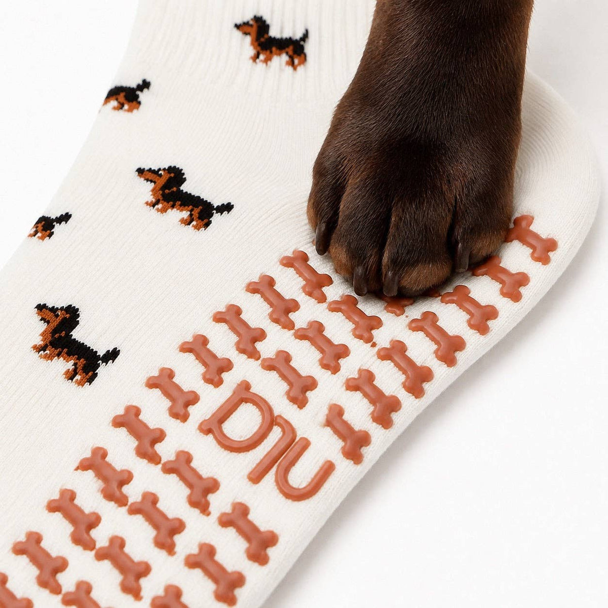 The Dachshund Grip Sock
