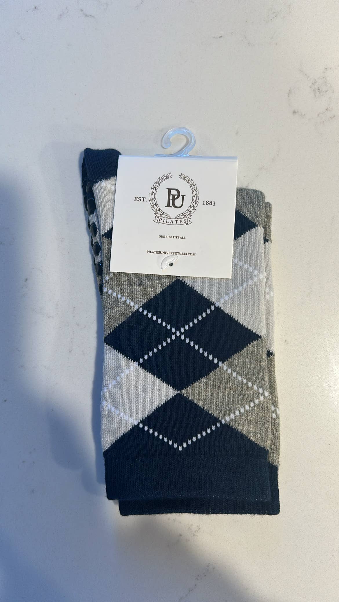 THE ARGYLE grip socks by Pilates University 1883 — product image 5