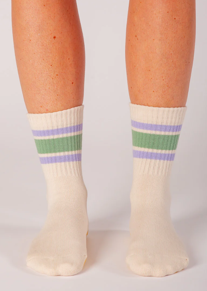 Lavender & Mint Grip Socks - Melisoles