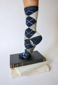 THE ARGYLE grip socks by Pilates University 1883 — product image 10