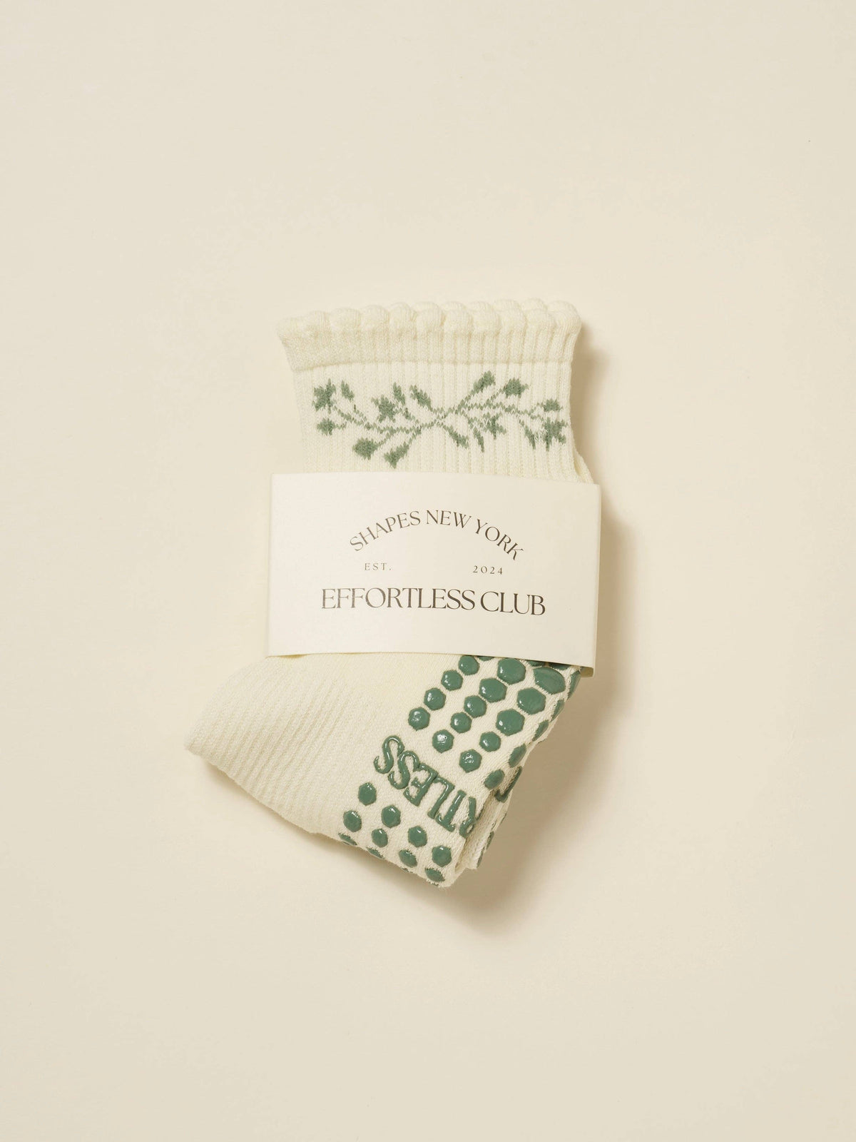 Cropped Crew Grip Sock – Garland