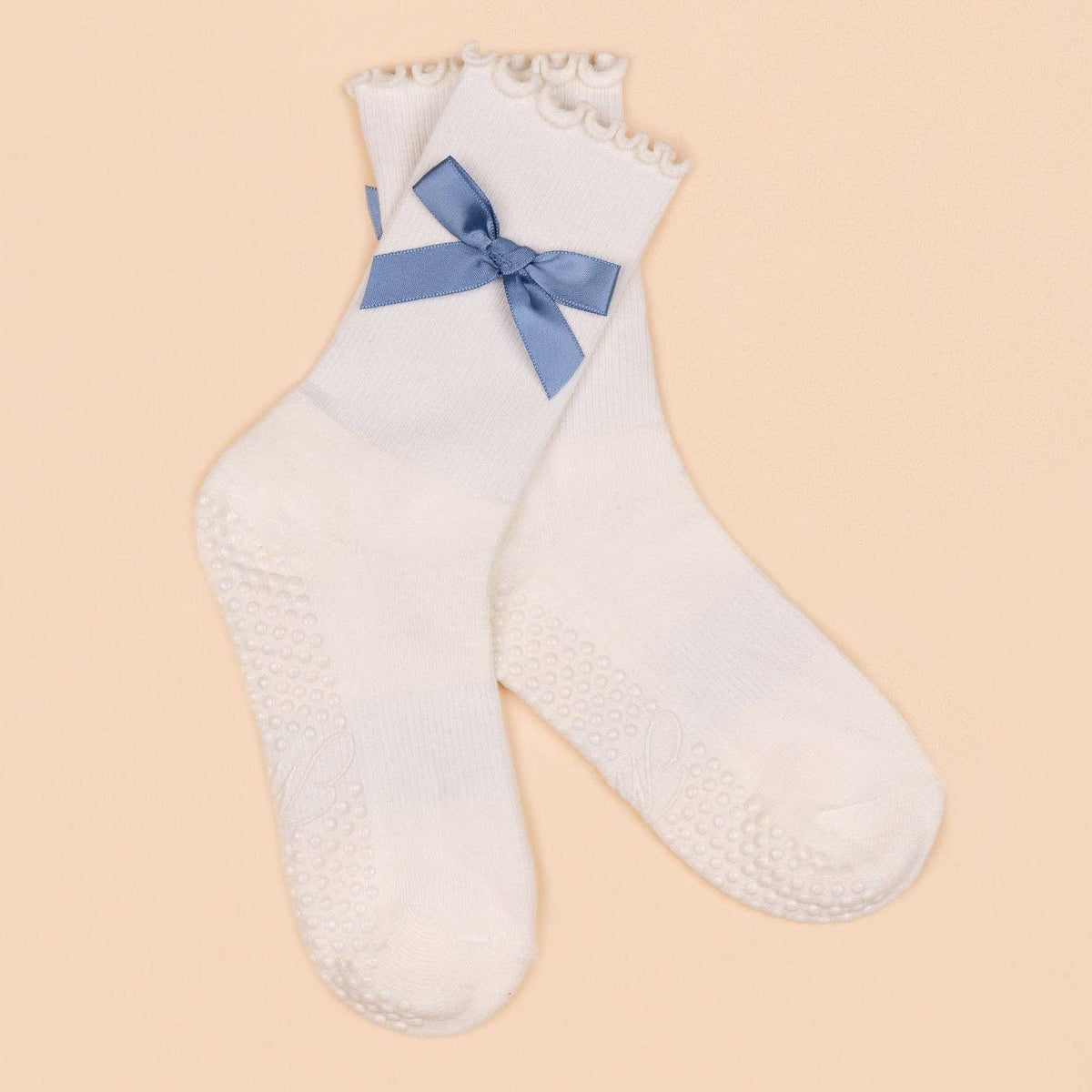 Maison Joie Classic Grip Socks – Blue