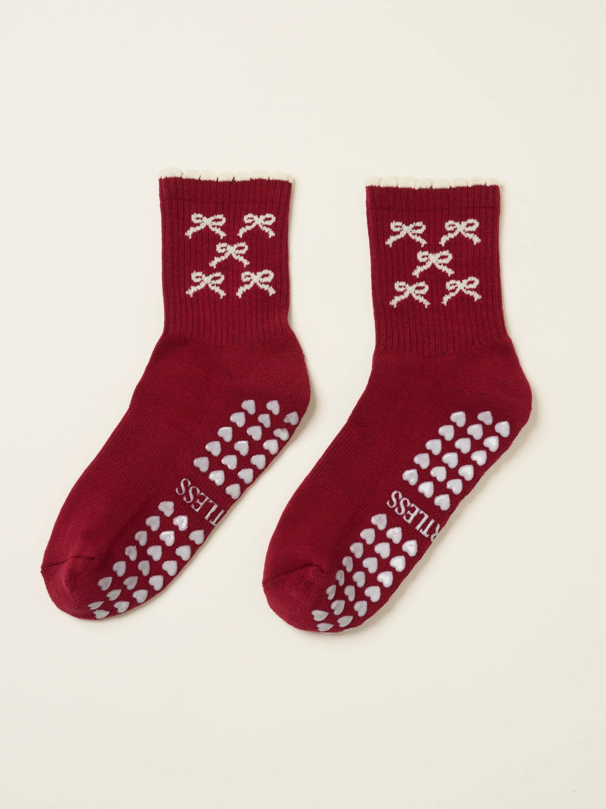 🎀 Ribbon Petal Grip Sock