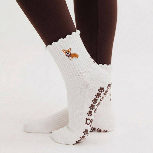 🐶 Corgi Grip Sock