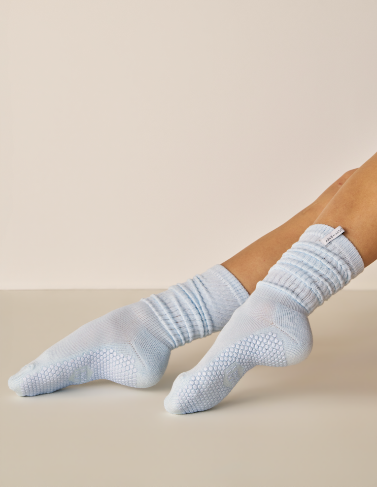 The Scrunch Grip Sock