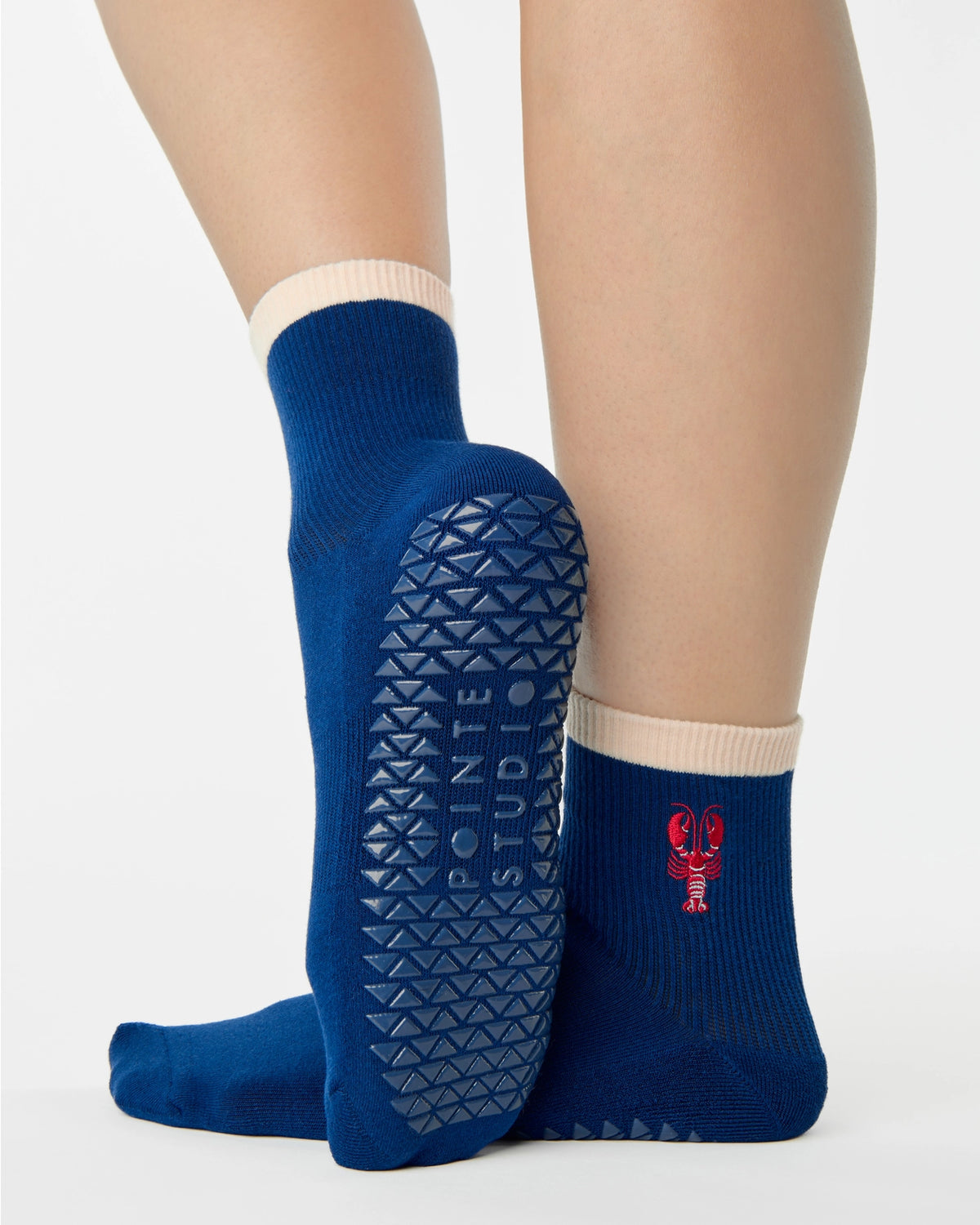 Catch Ankle Grip Sock | Lobster