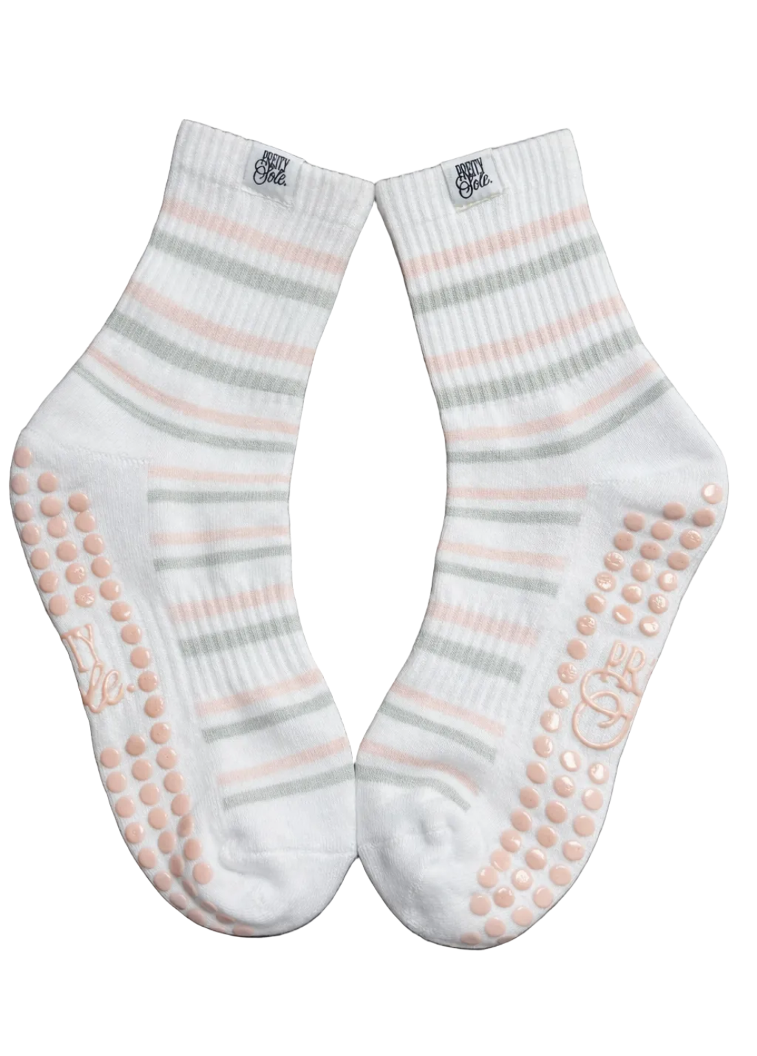 🎀 STUDIO STRIPE GRIP SOCK
