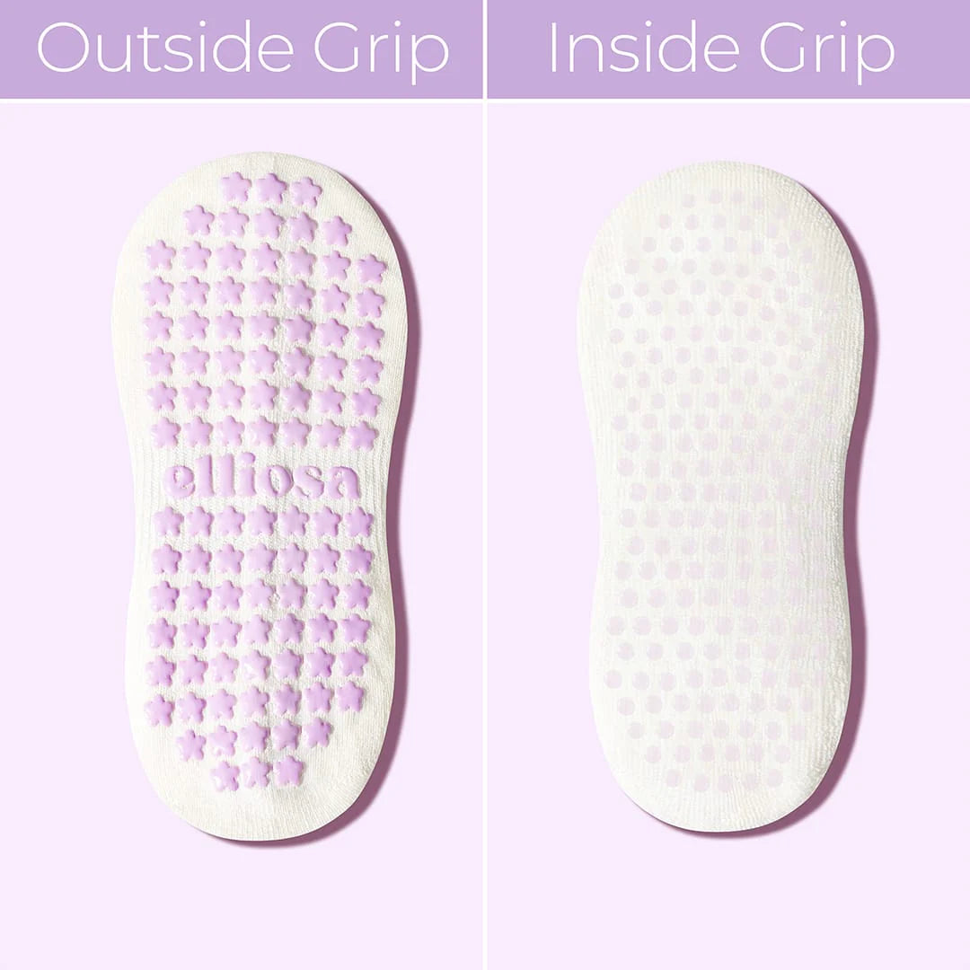 Dual-Direction™ Bloom – Keep Going Grip Socks