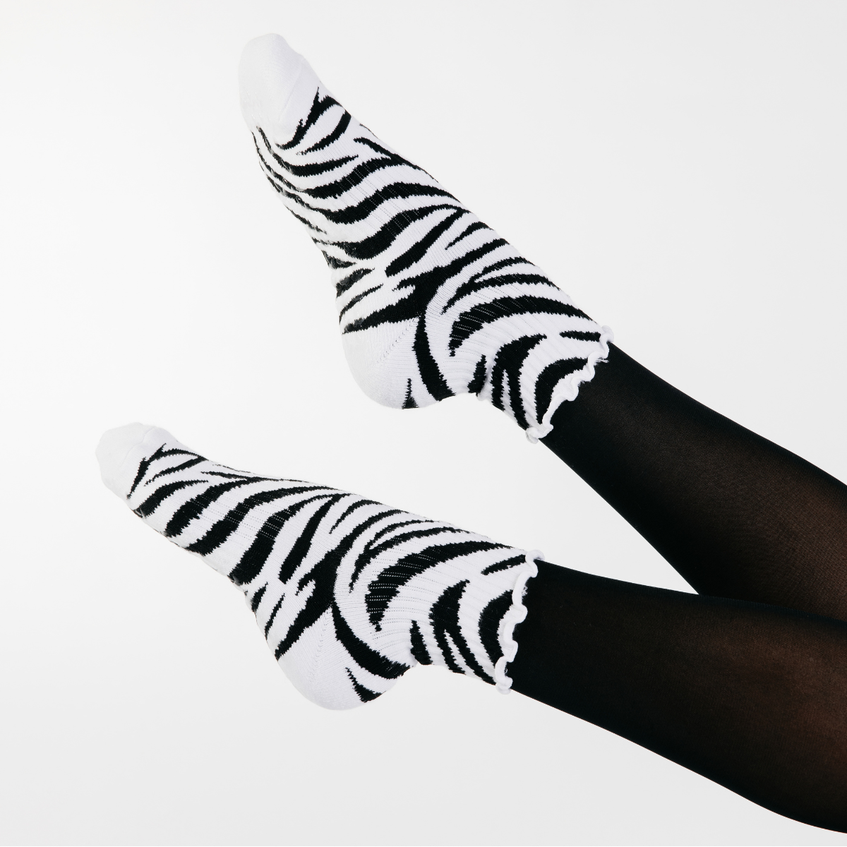 Zebra Grip Socks