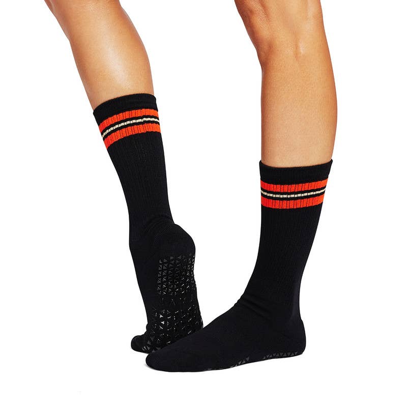 Kai Grip Sock - Magma Stripe
