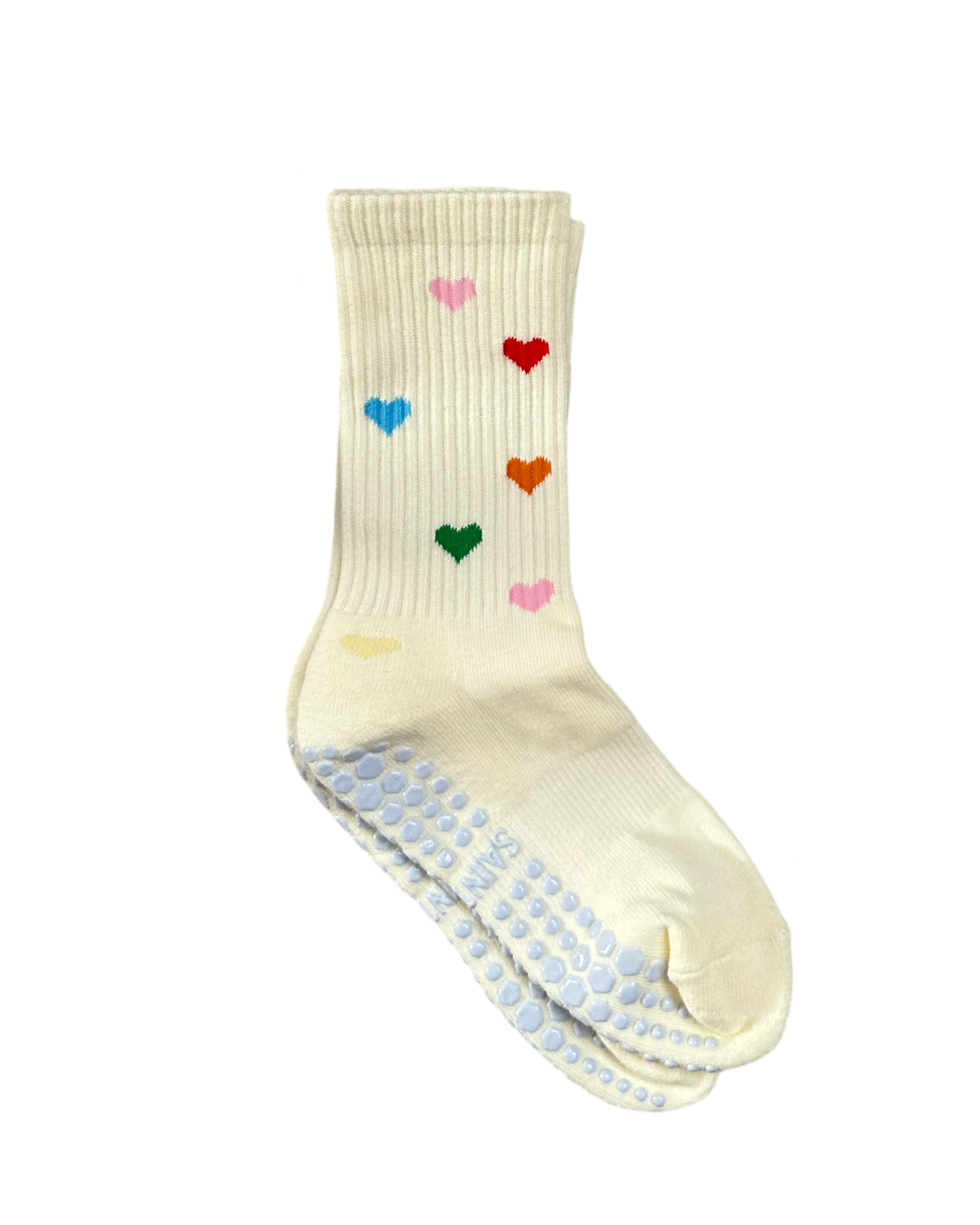 💖✨ Sweet Heart Crew Grip Sock