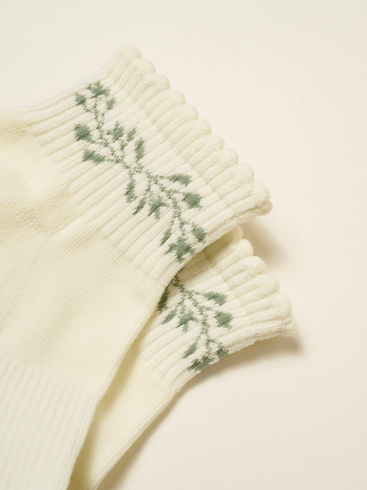 Cropped Crew Grip Sock – Garland