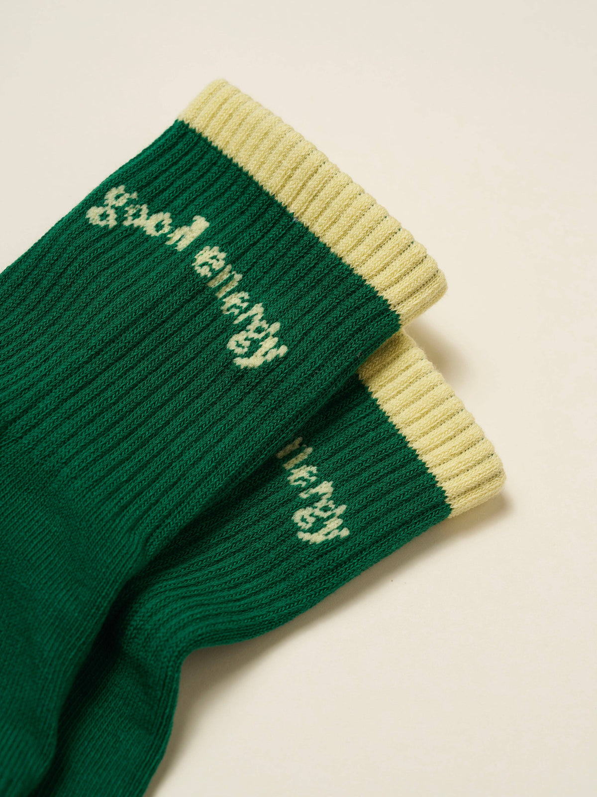 🧘🏼‍♀️ Good Energy Grip Sock – Green