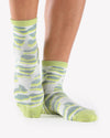 Sam Ankle Grip Sock | Icicle