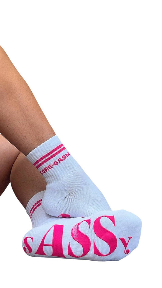 Core-Gasm - Pink Short Crew