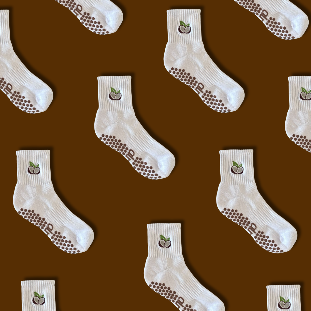 🥥 Coco Grip Sock